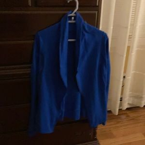 Lululemon size 6 royal blue scuba jacket